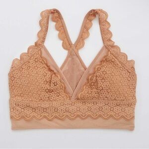Aerie Lace Brallette V Style XS NWT